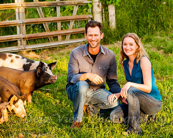 Farm Animals Become Part of the Session